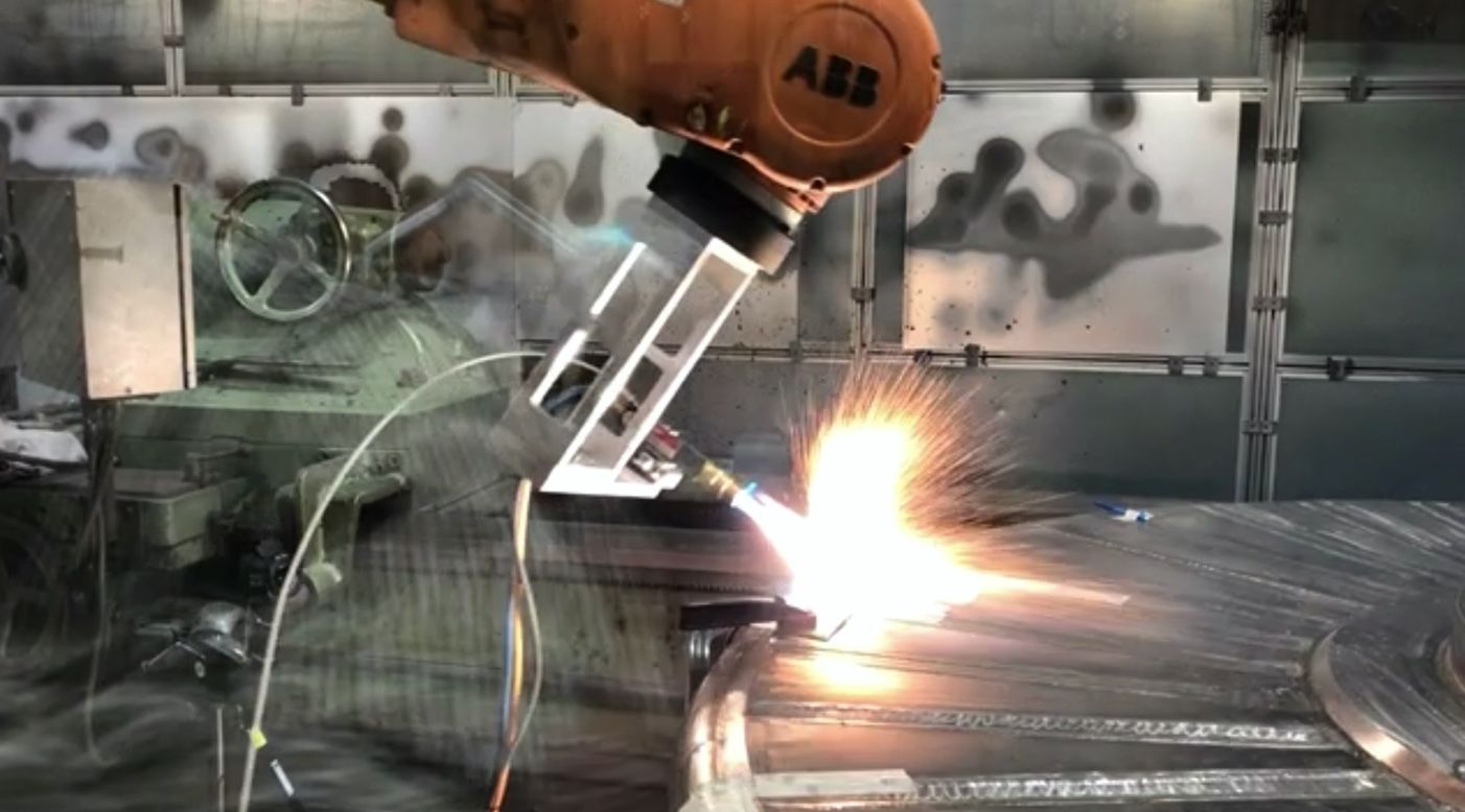 Robotic spray-coating