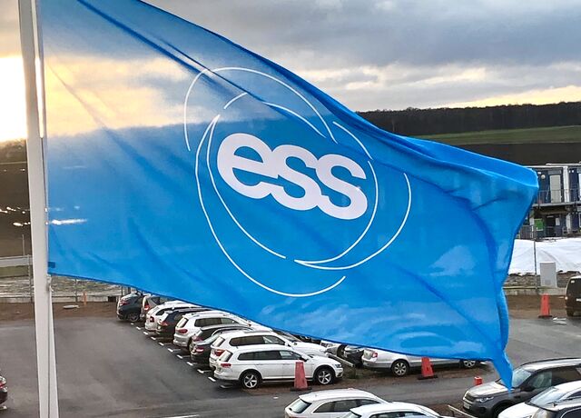 ESS flag outside our offices