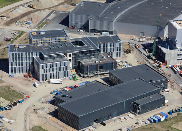 Drone image of ESS Site