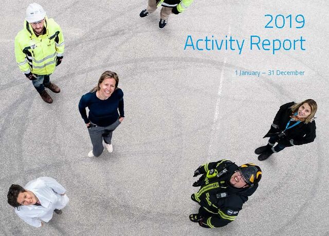 Activity report 2019 cover