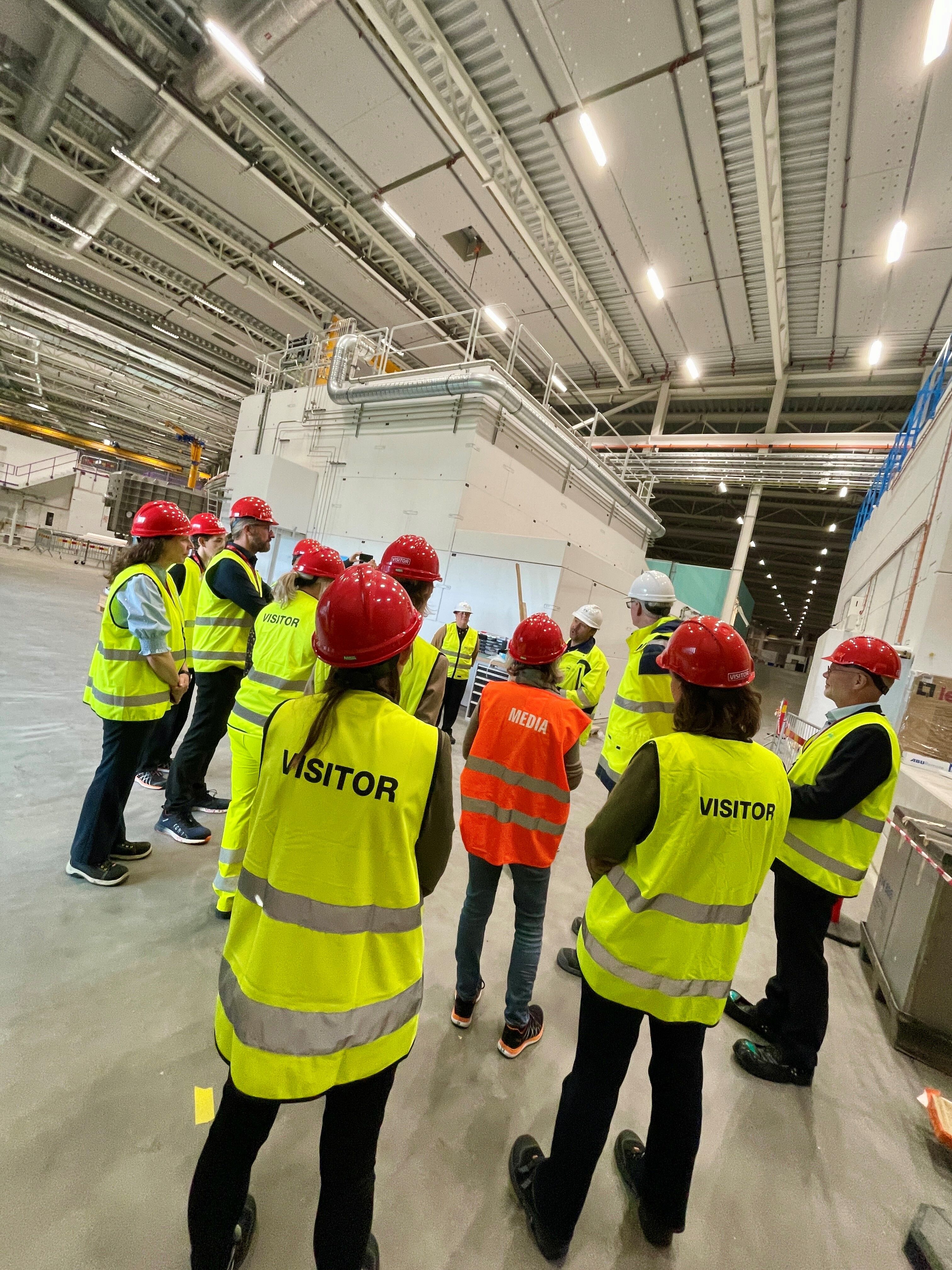 DK Minister visit BIFROST