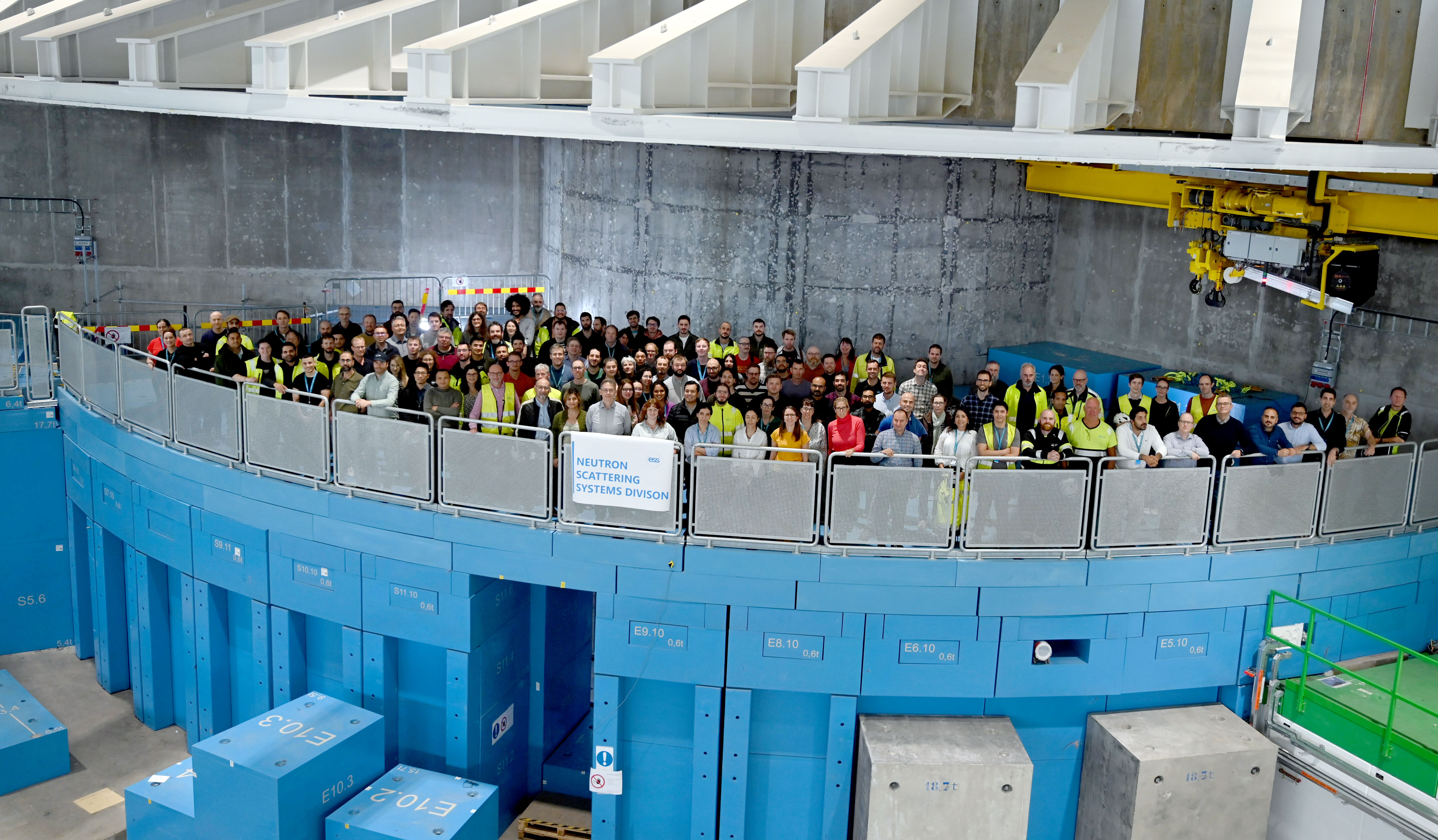 NSS on bunker roof