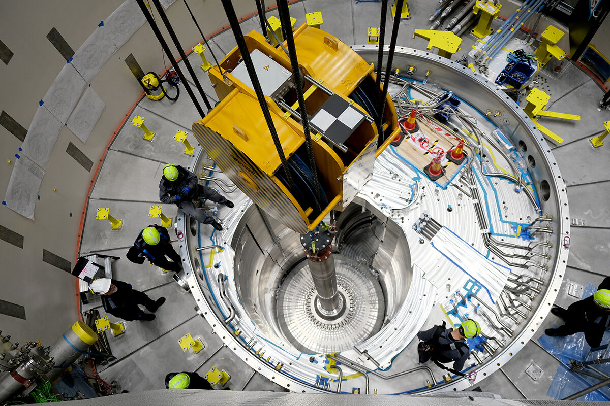 Target wheel installation