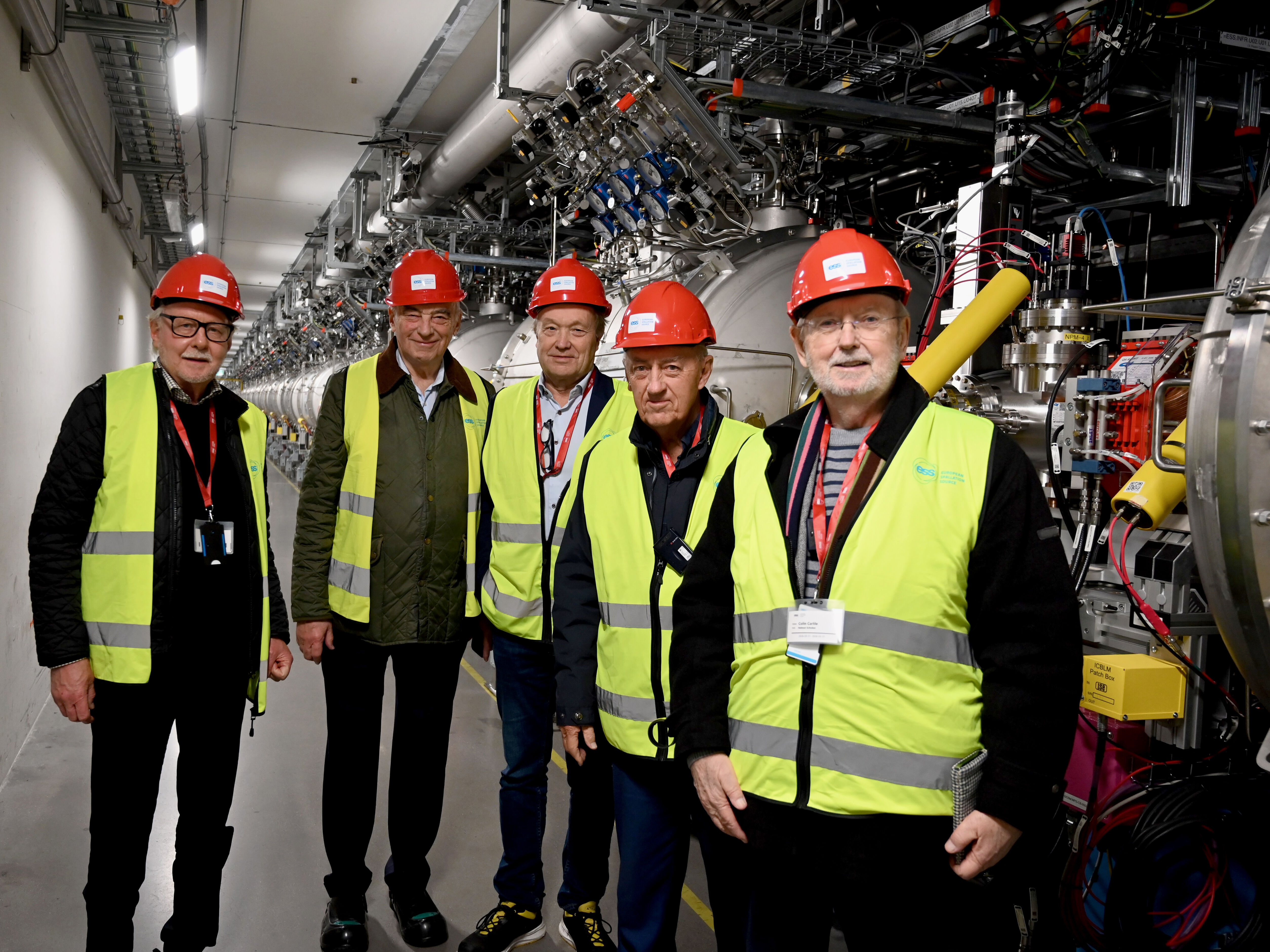 Founding Fathers in Accelerator Tunnel 2026