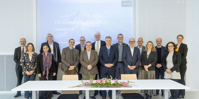 Institute representatives and members of the coordination group during the 2026 EIROforum