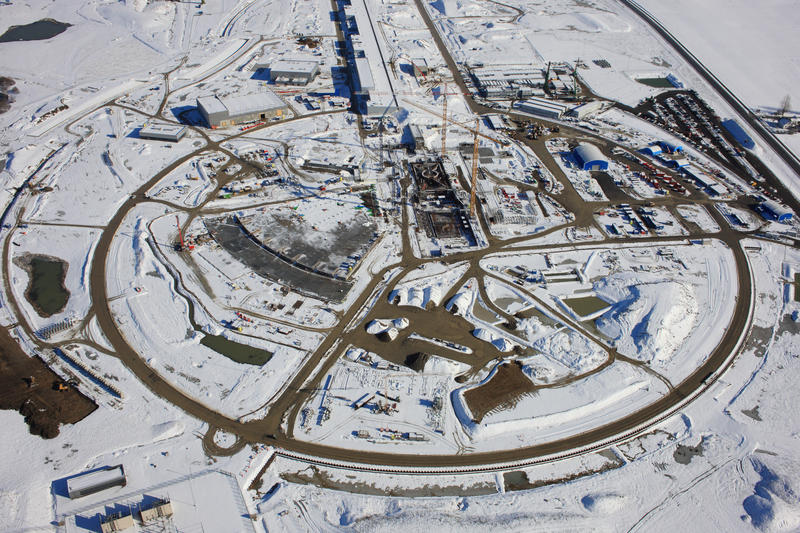 Aerial photo construction