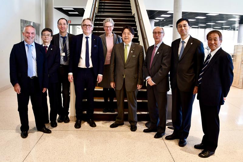 japan minister sweden ess