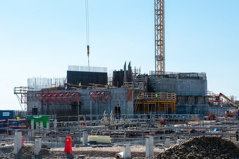 ESS Construction site Target Building