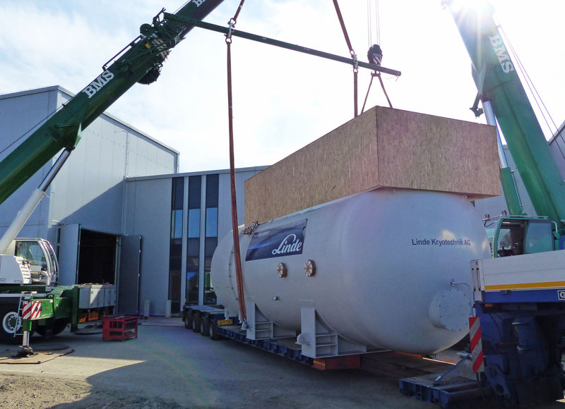 Coldbox delivery ESS