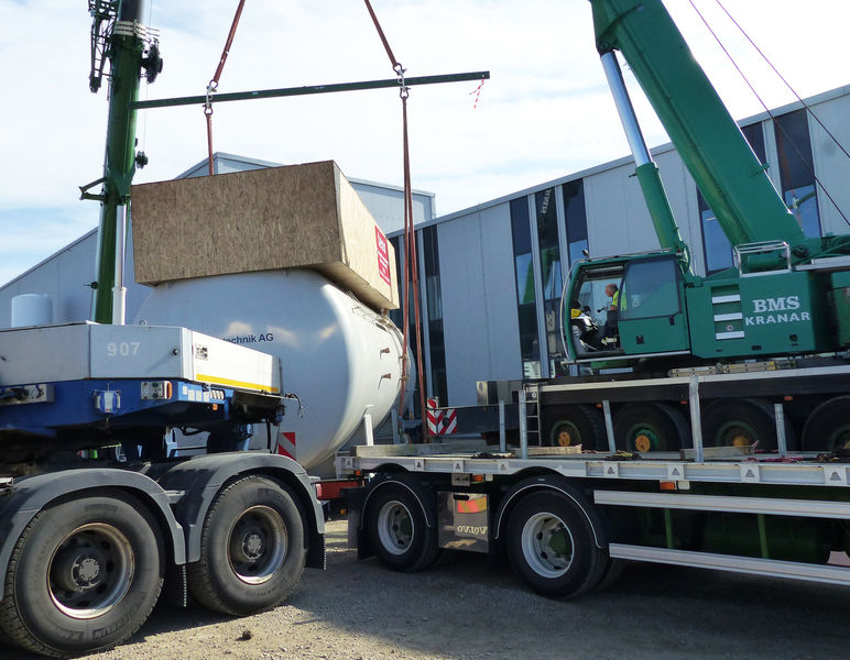 Coldbox delivery ESS