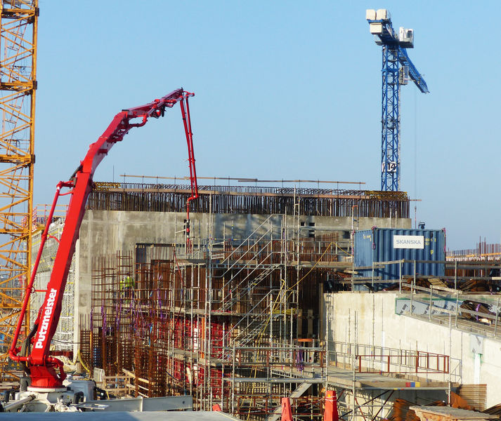 A2T casting of the last section of the tunnel walls