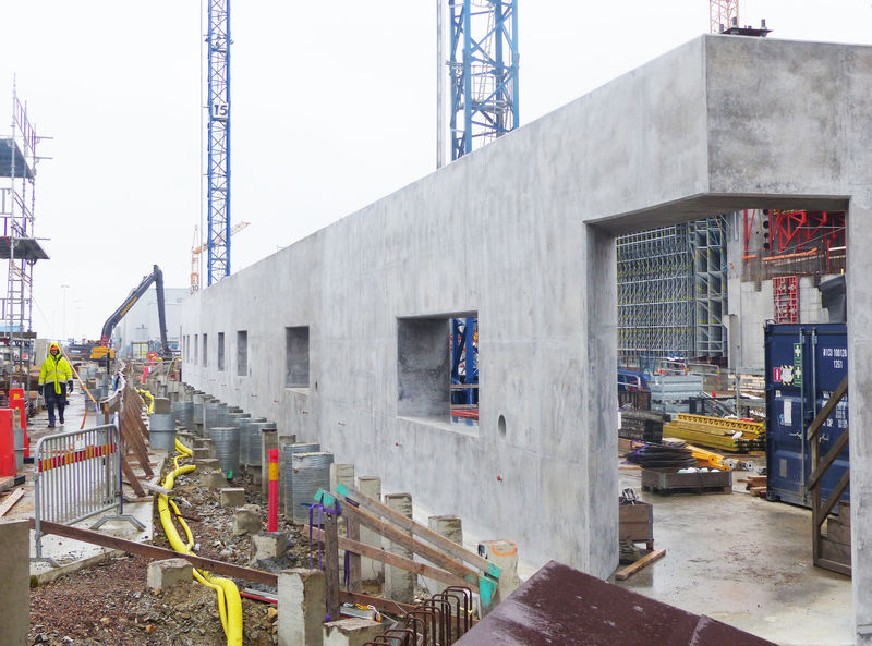 D03 Beam LIne wall