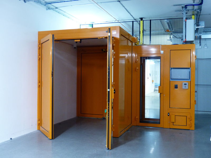 Personnel and Machine Access Systems installed in the Front End building of the Linac. 