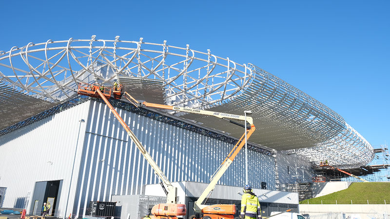 D01 corner sombrero cladding