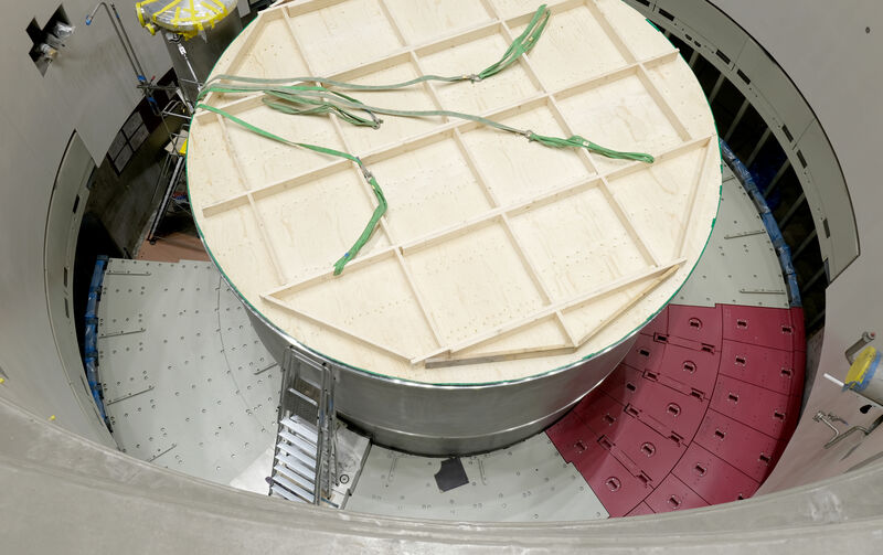 D02 Monolith shielding from high bay