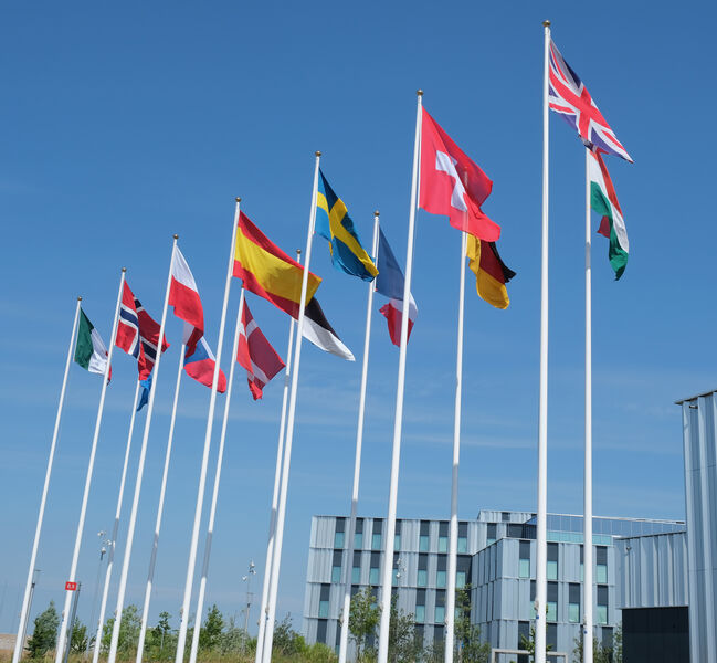 ESS member countries - flags