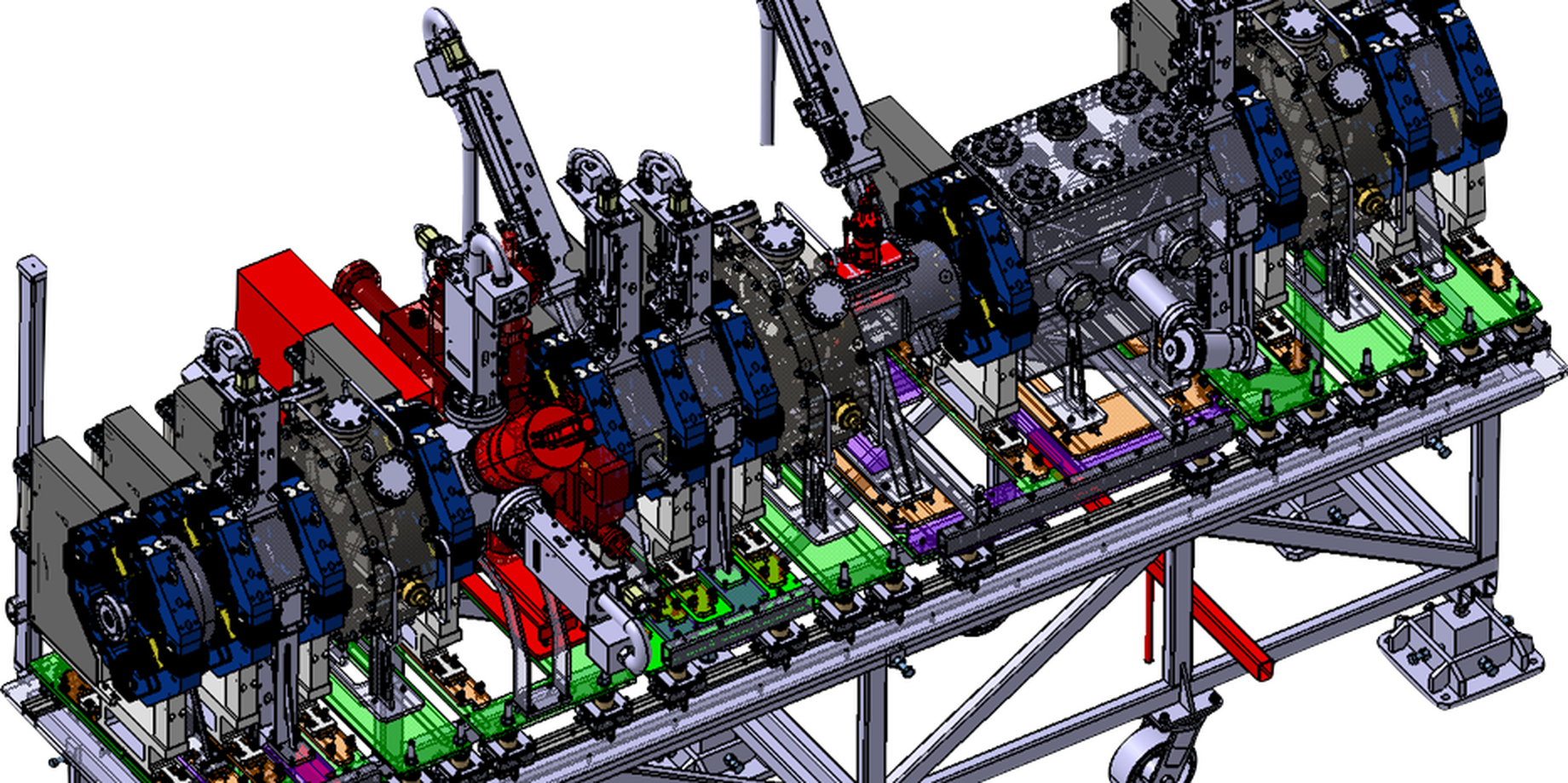 ess mebt line 3d linac