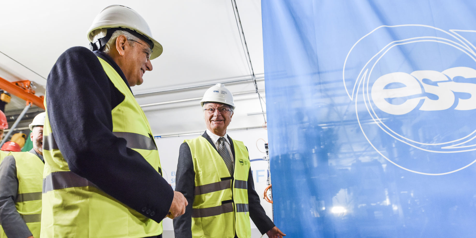 Ion Source King Carl XVI Gustaf Italian President Sergio Mattarella