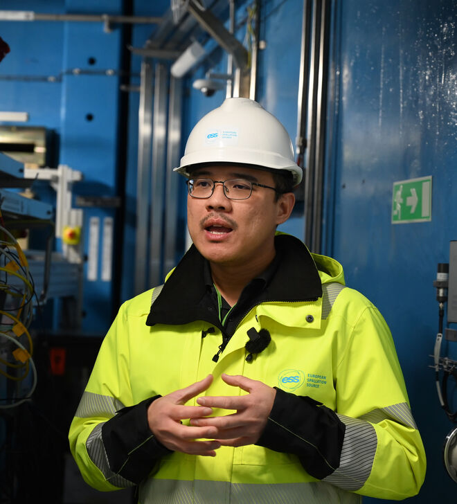 Thawatchart (Toon) Chulapakorn, Instrument Scientist for the Test Beamline