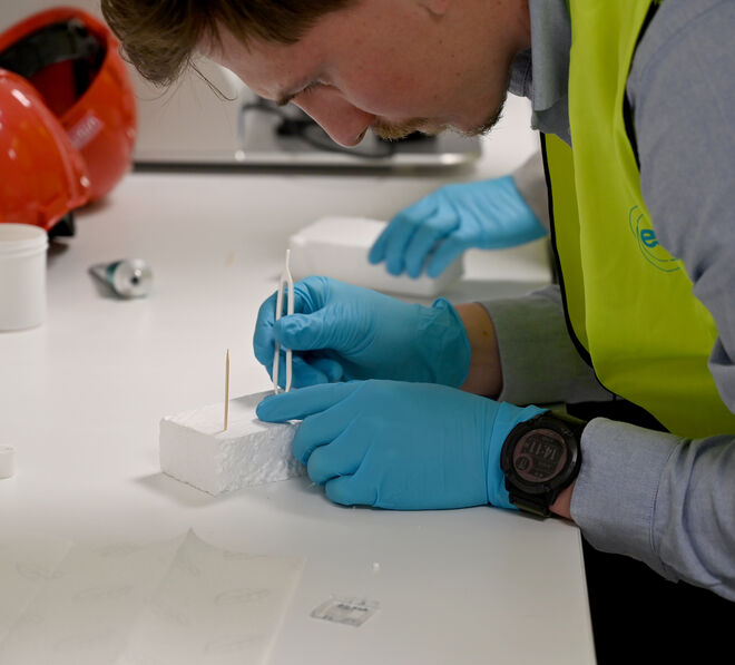 Sample preparation for ESTIA